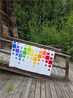 Набор тканей для пошива Квилт Летающие квадраты 2111 Набор тканей для пошива Квилт Летающие квадраты 2111