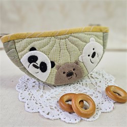 Набор для пошива Косметичка "Мишки-братишки" 2120 Набор для пошива Косметичка "Мишки-братишки" 2120